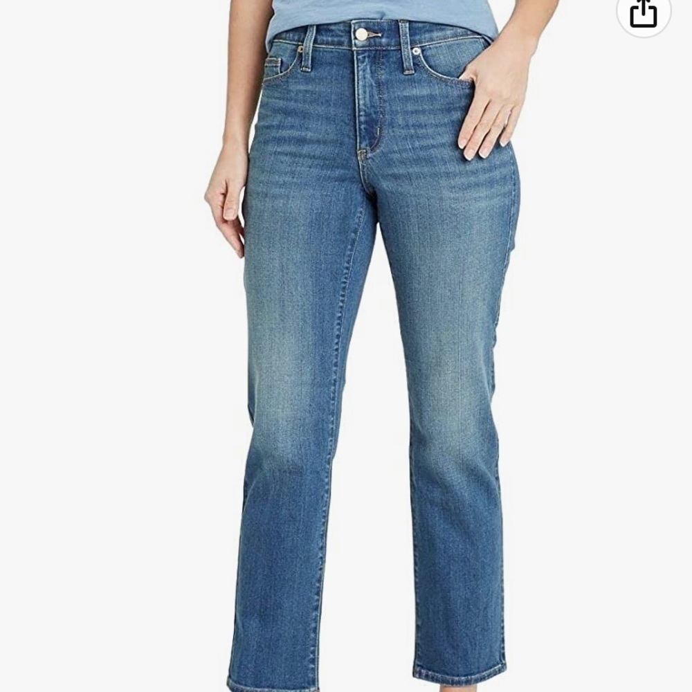 Universal thread high-rise slim straight nwt